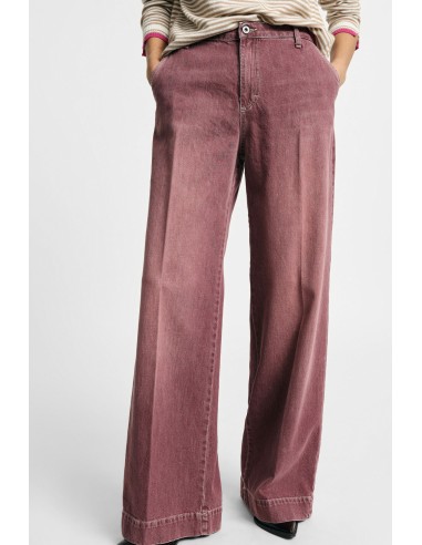 Wijde jeans met knoopsluiting, alsjeblieft