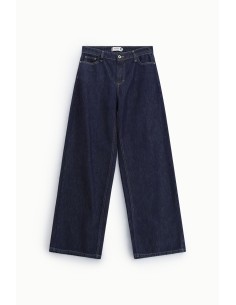 Wijde jeans met contrasterende stiksels Please 2