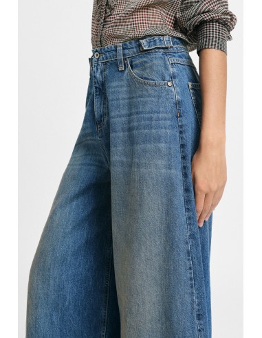 Wijde jeans met wijde pijpen, alstublieft