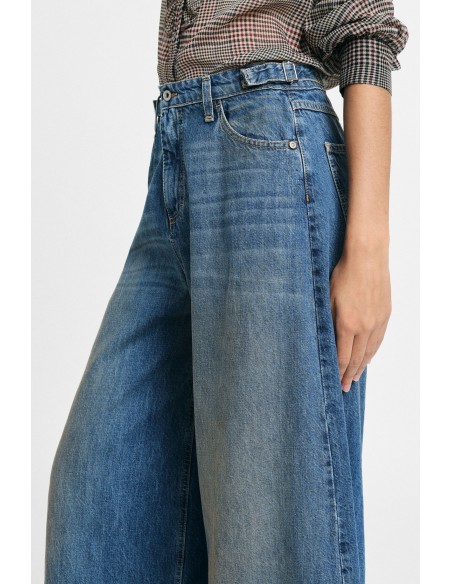 Wijde jeans met wijde pijpen, alstublieft