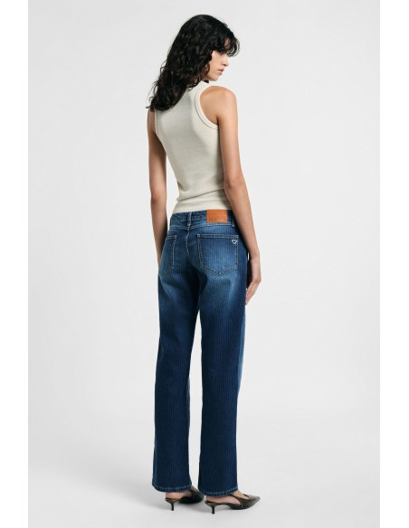 Wijde jeans met gewassen effect, alsjeblieft