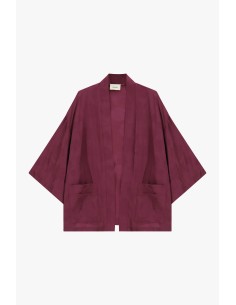 Dixie blazer in kimonomodel met ruime pasvorm en zakken aan de voorkant 2