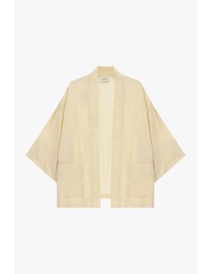 Dixie blazer in kimonomodel met ruime pasvorm en zakken aan de voorkant