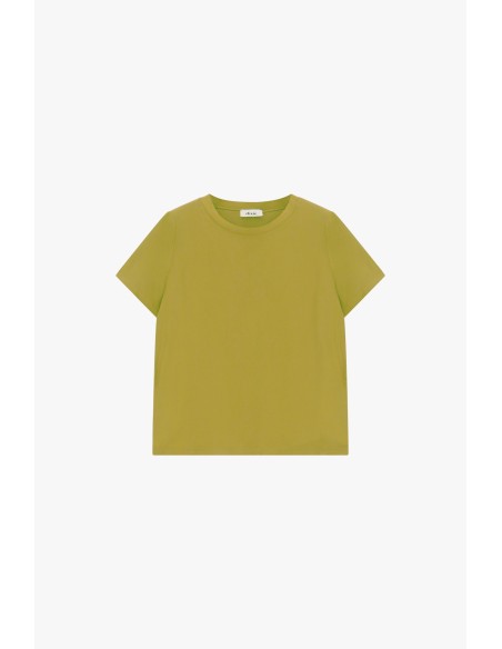 Dixie T-shirt met korte mouwen en rechte snit