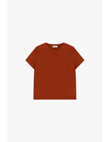 Dixie T-shirt met korte mouwen en rechte snit