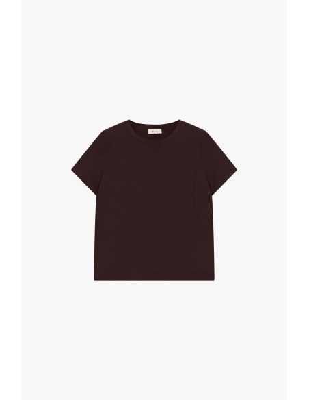 Dixie T-shirt met korte mouwen en rechte snit