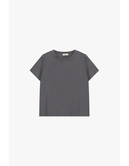 Dixie T-shirt met korte mouwen en rechte snit