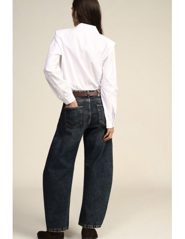 Dixie jeans met balloonfit en wijde pijpen
