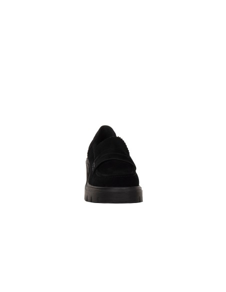Chunky mocassins van imitatie suède van Rinascimento