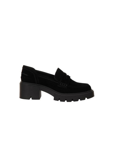 Chunky mocassins van imitatie suède van Rinascimento