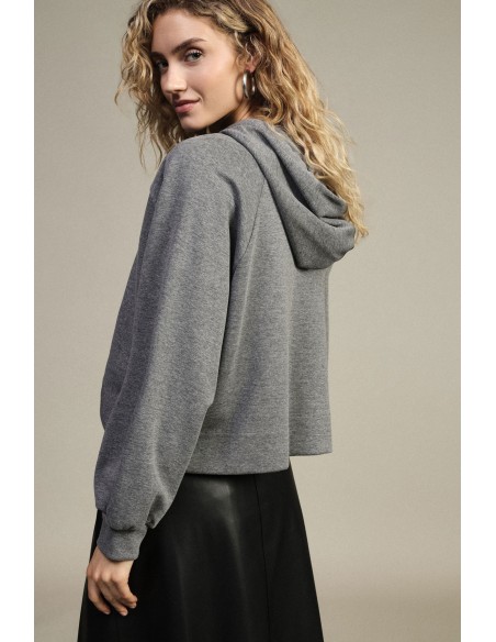 Hoodie met aangebrachte decoratieve stropdas Dixie