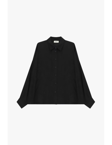 Ruimvallend shirt met lange mouwen en knopen Dixie