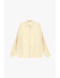 Ruimvallend shirt met lange mouwen en knopen Dixie
