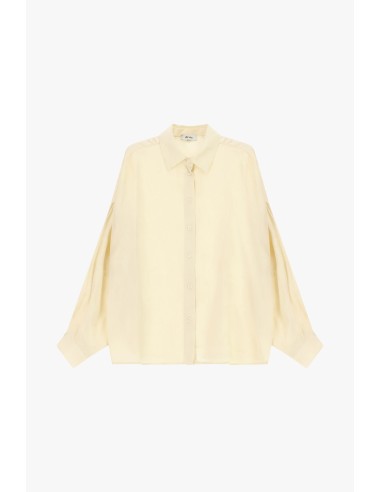 Ruimvallend shirt met lange mouwen en knopen Dixie