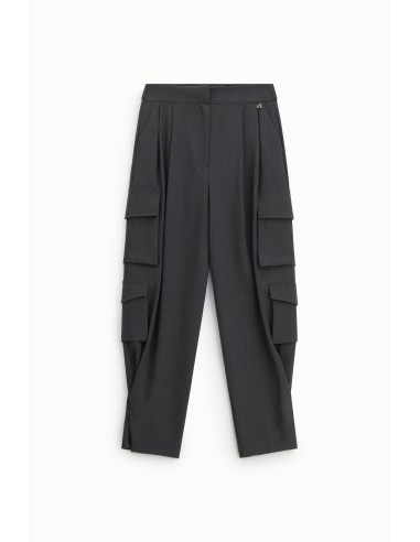 Dixie pantalon met opgestikte zijzakken