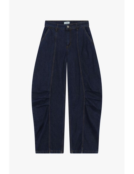 Balloon-jeans met naden aan de voorkant en zakken van Dixie