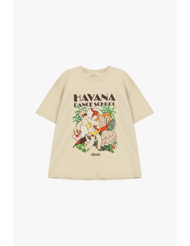 T-shirt met korte mouwen en Havana Dance Dixie-print