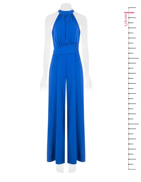 Palazzo-jumpsuit van cadistof van Rinascimento