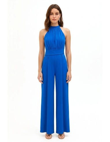 Palazzo-jumpsuit van cadistof van Rinascimento