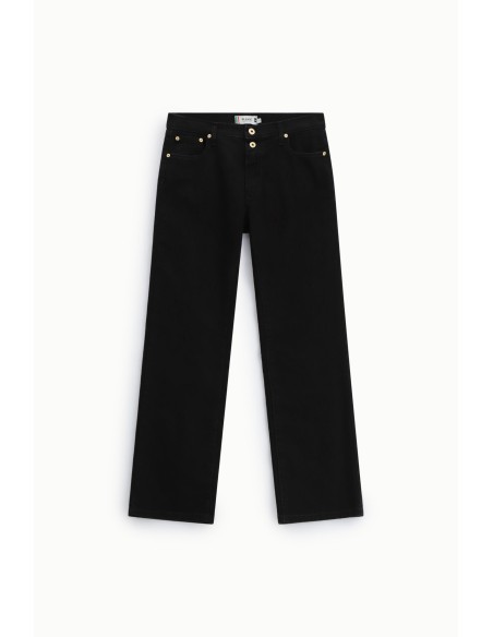 Regular-fit broek met rechte pijpen en vijf zakken, alstublieft