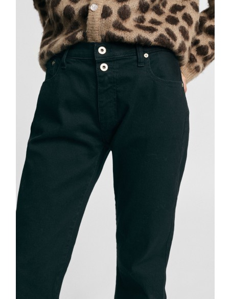 Regular-fit broek met rechte pijpen en vijf zakken, alstublieft