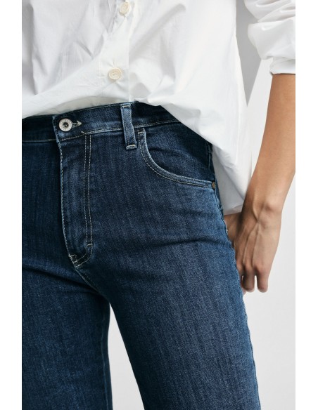 Rechte pijp-jeans met vijf zakken alstublieft