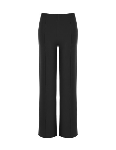 Palazzo-broek van scuba-crêpe met elastische taille Rinascimento