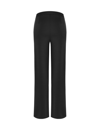 Palazzo-broek van scuba-crêpe met elastische taille Rinascimento
