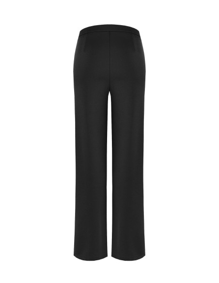 Palazzo-broek van scuba-crêpe met elastische taille Rinascimento