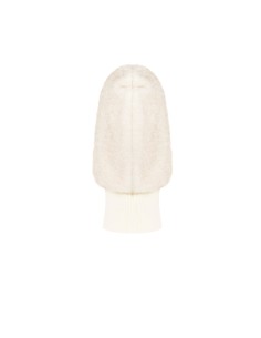 Balaclava van synthetische vacht en geribde col-haspel 2