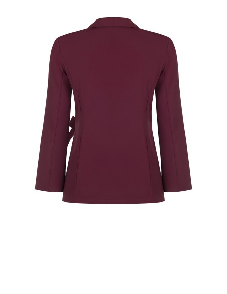 Curvy wikkelblazer van cadistof van Rinascimento Curvy