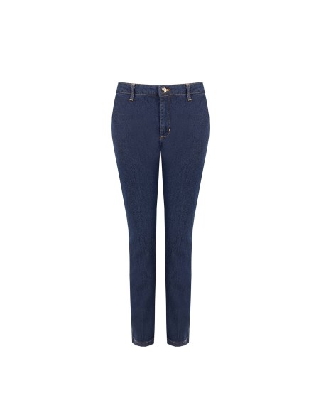Straight jeans met stretch Rinascimento