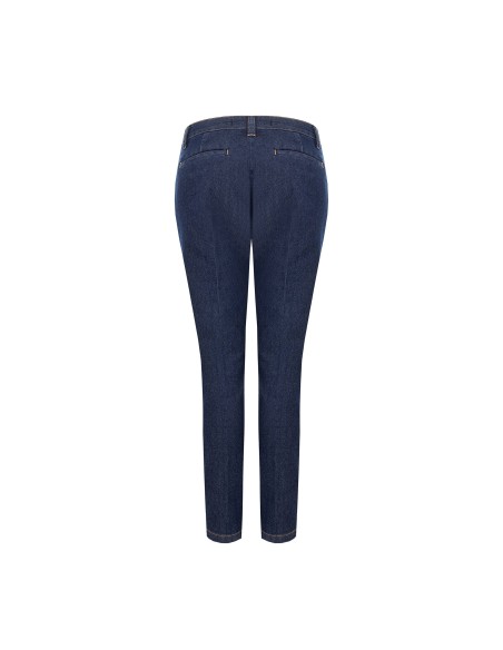 Straight jeans met stretch Rinascimento