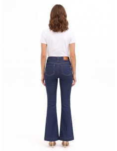 Flared jeans met contrasterende stiksels Rinascimento 2