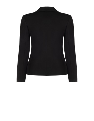 Getailleerde curvy blazerjas met dubbele rij knopen van Rinascimento Curvy