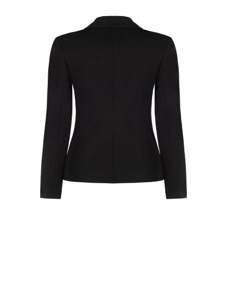 Getailleerde curvy blazerjas met dubbele rij knopen van Rinascimento Curvy