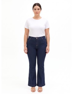Stretch Curvy Flare-jeans van Rinascimento Curvy