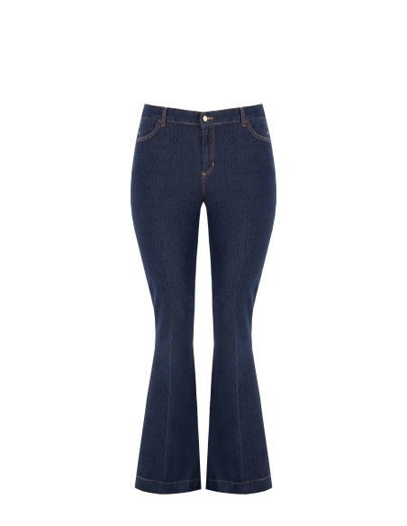 Stretch Curvy Flare-jeans van Rinascimento Curvy