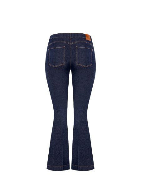 Stretch Curvy Flare-jeans van Rinascimento Curvy