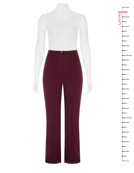 Curvy palazzo-broek van cadistof met elastiek aan de achterkant – Rinascimento Curvy
