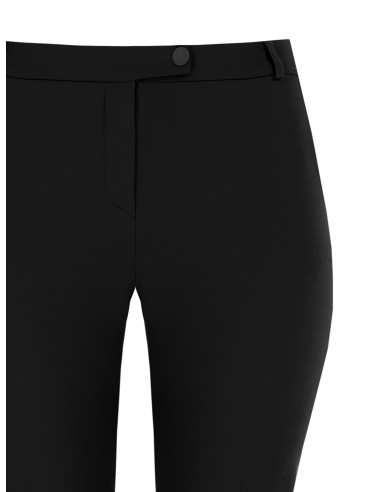 Curvy sigarettenbroek van cadistof met elastiek aan de achterkant Rinascimento Curvy