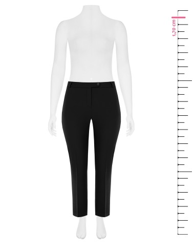 Curvy sigarettenbroek van cadistof met elastiek aan de achterkant Rinascimento Curvy