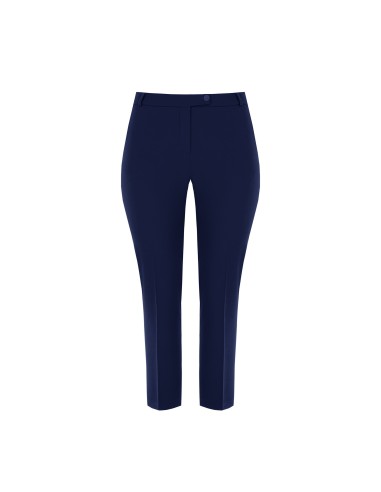 Curvy sigarettenbroek van cadistof met elastiek aan de achterkant Rinascimento Curvy