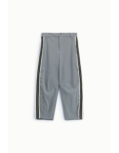 Joggingbroek met pasvorm en zijbanden met strepen, alstublieft 2