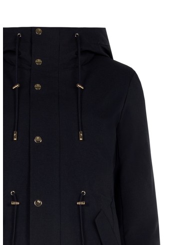Middellange parka met trekkoord van Rinascimento