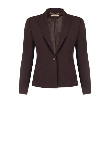 Curvy blazer van technische stof Rinascimento Curvy