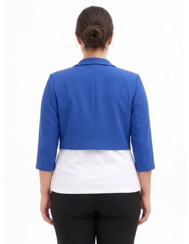 Curvy Spencer-jasje van scuba-crêpe van Rinascimento Curvy