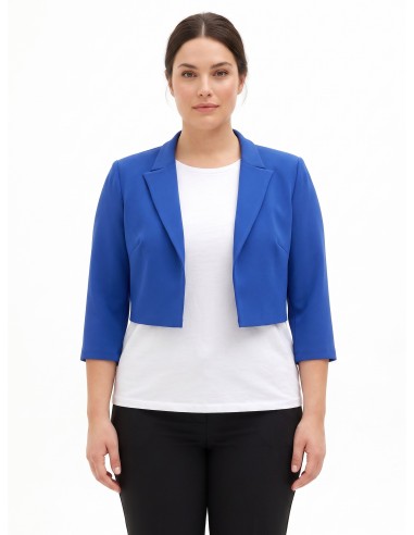 Curvy Spencer-jasje van scuba-crêpe van Rinascimento Curvy