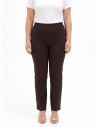 Curvy-pantalon met uitlopende pijpen van technische stof – Rinascimento Curvy