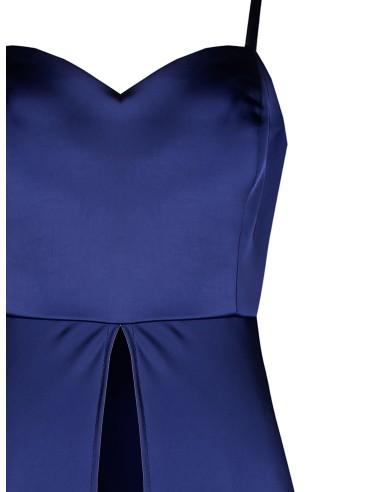 Lange gedrapeerde bustiertop Rinascimento